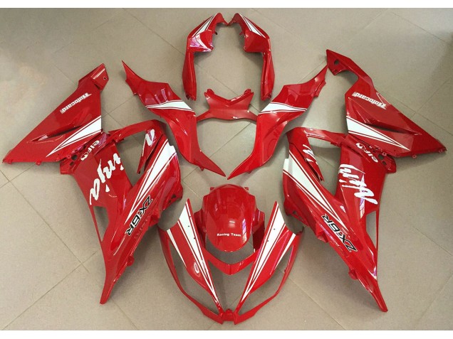 13-18 Rot Ninja Kawasaki ZX6R Motorrad Verkleidungen