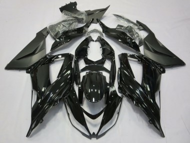 13-18 Schlichte Glanz Kawasaki ZX6R Motorrad Verkleidungen