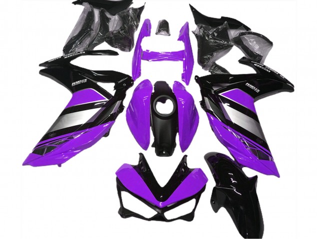 15-18 Lila Yamalube Yamaha R3 Motorrad Verkleidungen 15-18 Lila Yamalube Yamaha R3 Motorrad Verkleidungen