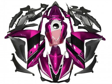 15-18 Rosa Schwarz & Weiß Yamaha R3 Motorrad Verkleidungen
