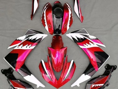 15-18 Rot Hai Yamaha R3 Motorrad Verkleidungen