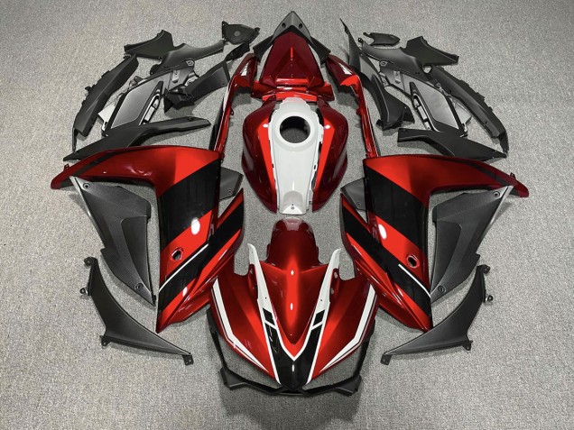 15-18 Rot Schwarz & Weiß Yamaha R3 Motorrad Verkleidungen 15-18 Rot Schwarz & Weiß Yamaha R3 Motorrad Verkleidungen