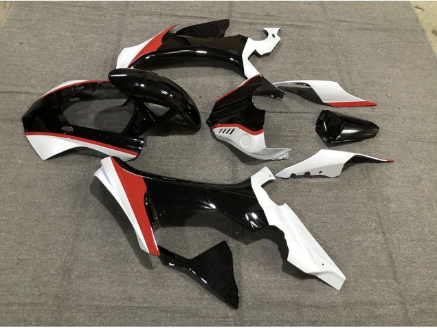 15-19 Aufkleber In Glänzendem Rot Schwarz & Weiß Yamaha R1 Motorrad Verkleidungen