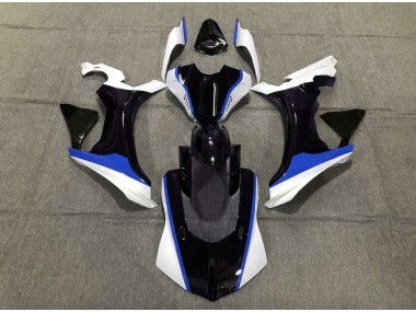 15-19 Blau Schwarz & Weiß Yamaha R1 Motorrad Verkleidungen