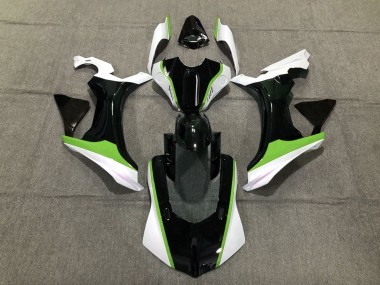 15-19 Grün Schwarz & Weiß Yamaha R1 Motorrad Verkleidungen