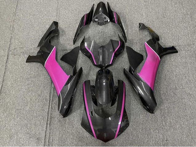 15-19 Kohlefaser & Pink Yamaha R1 Motorrad Verkleidungen 15-19 Kohlefaser & Pink Yamaha R1 Motorrad Verkleidungen