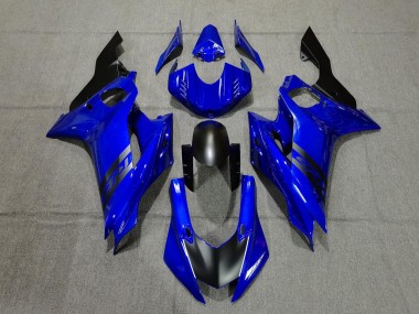 17-21 Blau & Schwarz Yamaha R6 Motorrad Verkleidungen