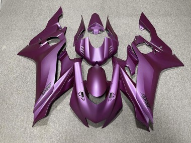 17-21 Dunkelviolett Matt Yamaha R6 Motorrad Verkleidungen
