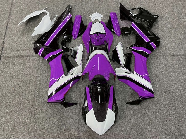 17-23 Glanz Lila Weiß & Schwarz Honda CBR1000RR Motorrad Verkleidungen 17-23 Glanz Lila Weiß & Schwarz Honda CBR1000RR Motorrad Verkleidungen