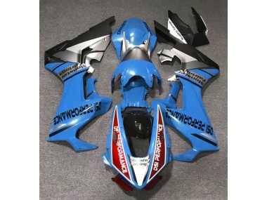 17-23 Glänzend Blau & Rot Honda CBR1000RR Motorrad Verkleidungen