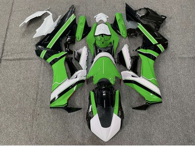17-23 Glänzend Grün Weiß & Schwarz Honda CBR1000RR Motorrad Verkleidungen