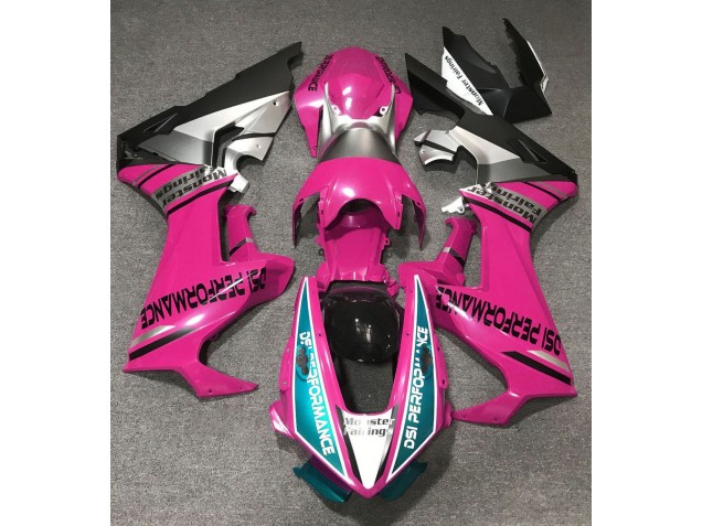 17-23 Glanzrosa & Hellblau Honda CBR1000RR Motorrad Verkleidungen 17-23 Glanzrosa & Hellblau Honda CBR1000RR Motorrad Verkleidungen