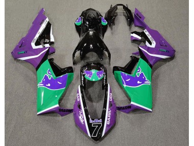 17-23 Lila Bull Honda CBR1000RR Motorrad Verkleidungen