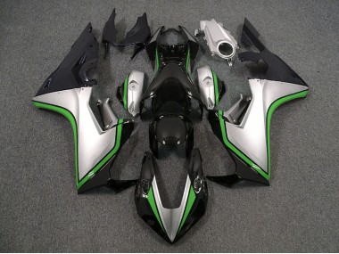 17-23 Silber & Schwarz & Grün Honda CBR1000RR Motorrad Verkleidungen