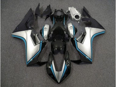 17-23 Silber & Schwarz & Hellblau Honda CBR1000RR Motorrad Verkleidungen