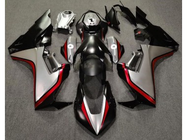 17-23 Silber & Schwarz & Rot Honda CBR1000RR Motorrad Verkleidungen