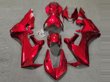 17-23 Tiefrot Glanz Honda CBR1000RR Motorrad Verkleidungen