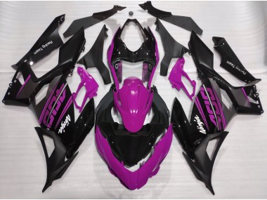 18-23 Glanzrosa Kawasaki Ninja 400 Motorrad Verkleidungen