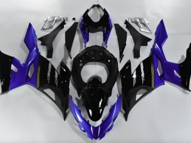 18-23 Lila & Schwarz Kawasaki Ninja 400 Motorrad Verkleidungen