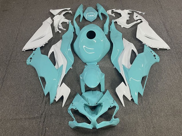 19-23 Aqua Kawasaki ZX6R Motorrad Verkleidungen 19-23 Aqua Kawasaki ZX6R Motorrad Verkleidungen