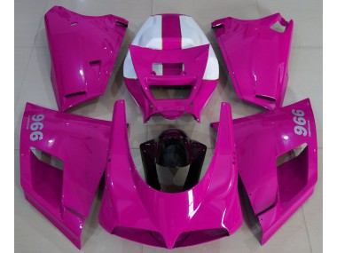 93-05 Glanzrosa Ducati 996 748 916 998 Motorrad Verkleidungen