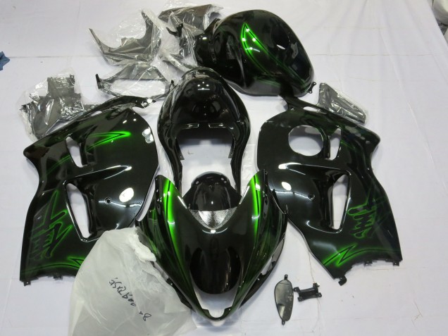 97-07 Elektrisches Grün Suzuki GSXR 1300 Motorrad Verkleidungen 97-07 Elektrisches Grün Suzuki GSXR 1300 Motorrad Verkleidungen