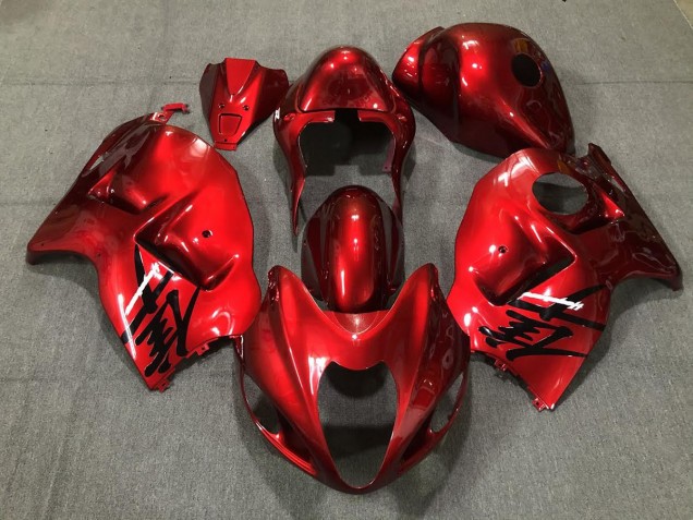 97-07 Feuerrot Glänzend Suzuki GSXR 1300 Motorrad Verkleidungen 97-07 Feuerrot Glänzend Suzuki GSXR 1300 Motorrad Verkleidungen