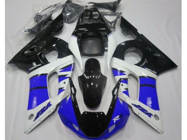 98-02 Glänzend Blau & Schwarz Yamaha R6 Motorrad Verkleidungen