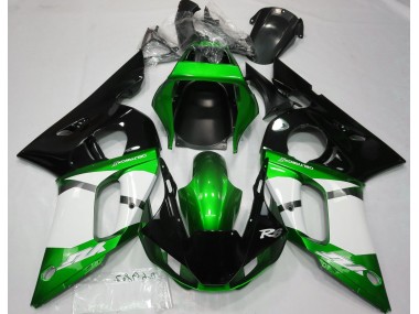 98-02 Metallic Grün Yamaha R6 Motorrad Verkleidungen