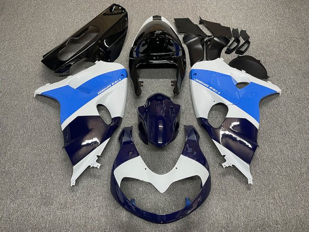 98-03 Glänzend Weiß & Blau Suzuki TL1000R Motorrad Verkleidungen 98-03 Glänzend Weiß & Blau Suzuki TL1000R Motorrad Verkleidungen