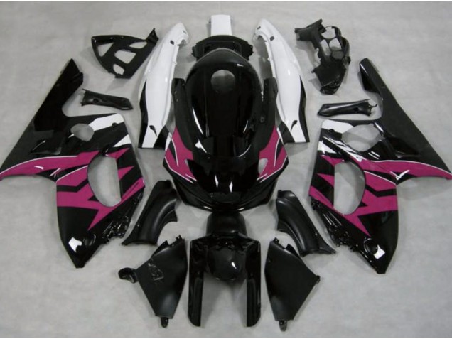 98-07 Rosa Schwarz & Weiß Yamaha YZF600 Motorrad Verkleidungen