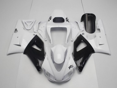 98-99 Schwarz & Weiß Yamaha R1 Motorrad Verkleidungen