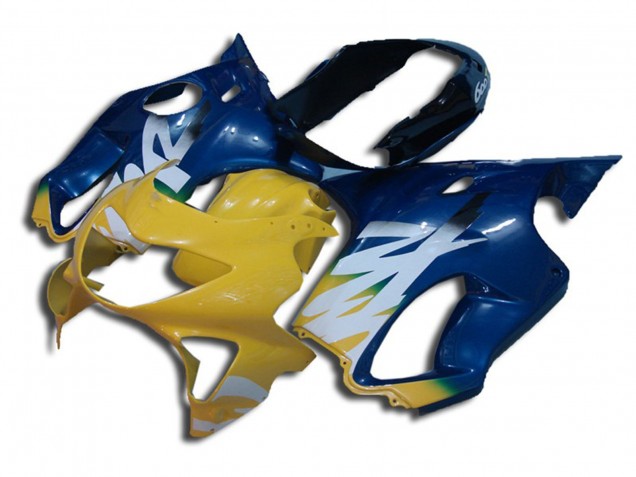 99-00 Gelb & Blau Honda CBR600 F4 Motorrad Verkleidungen