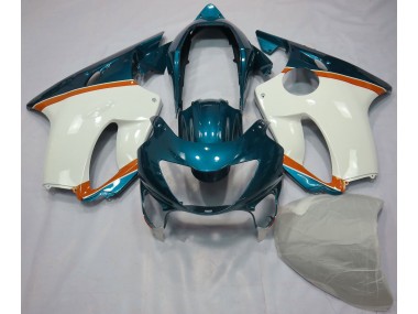 99-00 Hellblau & Orange Honda CBR600 F4 Motorrad Verkleidungen
