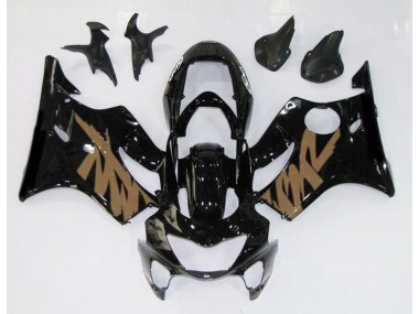 99-00 Schwarz Glänzend & Braun Honda CBR600 F4 Motorrad Verkleidungen