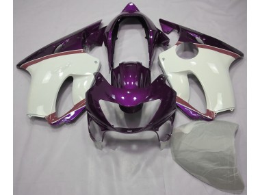 99-00 Stimmungsviolett & Grapefruit Honda CBR600 F4 Motorrad Verkleidungen